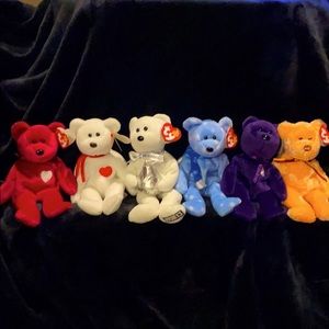 Original BEANIE BABIES Unique Bear Collection